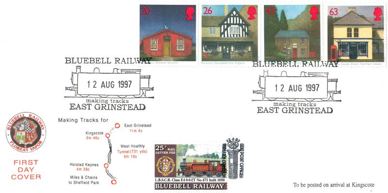 1997 (08) Sub Post Offices - Bluebell Railway Official