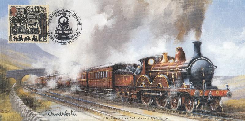 2001 (05) Settle & Carlisle Railway 125th Anniversary - Bradbury LFDC 120 'Special' - Signed David Weston