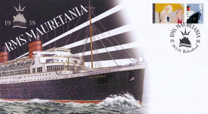 2013 (07) RMS Mauretania 75th Anniversary - Internet Special