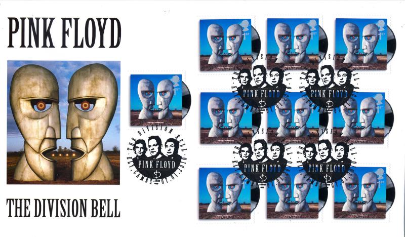 2010 (01) Music Giants - Pink Floyd - Steven Scott 'Division Bell' Official (10x1st)