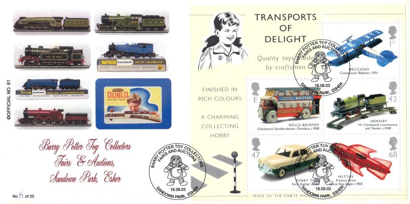 2003 (09) Transports of Delight (M/S) - Brazier 'Pub' Official