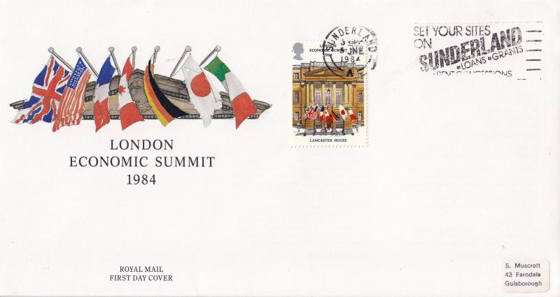 1984 (06) Summit - RM - Set Your Sites on Sunderland Slogan