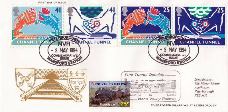 1994 (05) Channel Tunnel - Nene Valley Railway Official