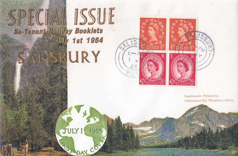 1964 (07) 2/- Holiday Booklet - Connoisseur - Salisbury CDS