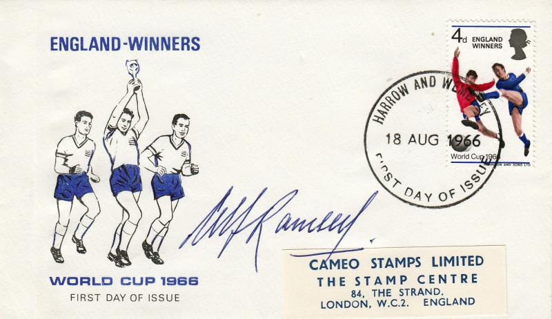 1966 (08) Winners - Cameo - Harrow & Wembley FDI - Signed by Alf Ramsey