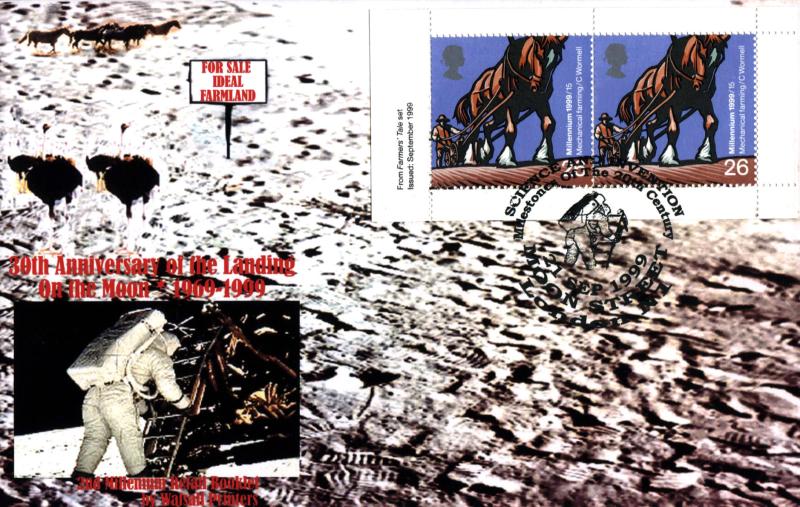 1999 (09) Millennium Booklet No 2 - Peter Payne 'Moon Street' Official