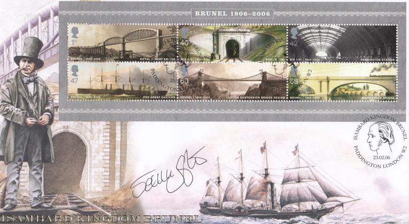 2006 (02) Brunel (M/S) - Internet 'Brunel' Official - Signed by Jenny Agutter