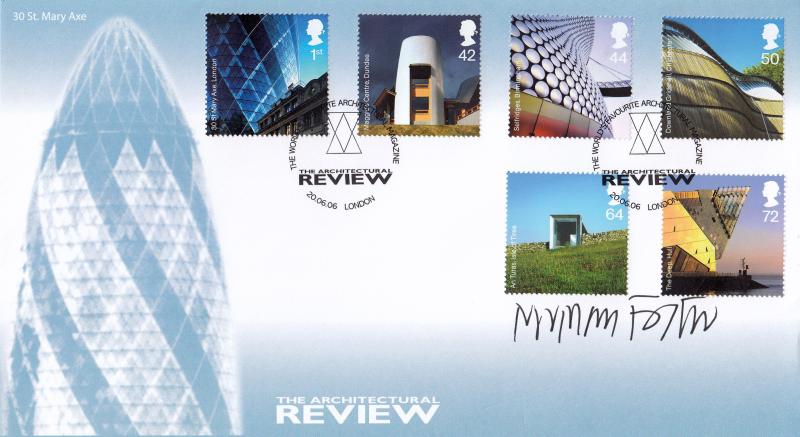 2006 (06) Modern Architecture - Internet Official - Signed by Sir Norman Foster