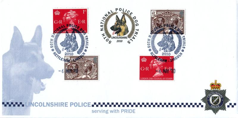 2010 (05) George V Accession M/S - Lincolnshire Police Dog Trials Official