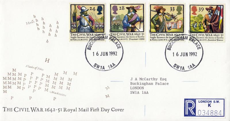 1992 (06) Civil War - RM - Buckingham Palace CDS