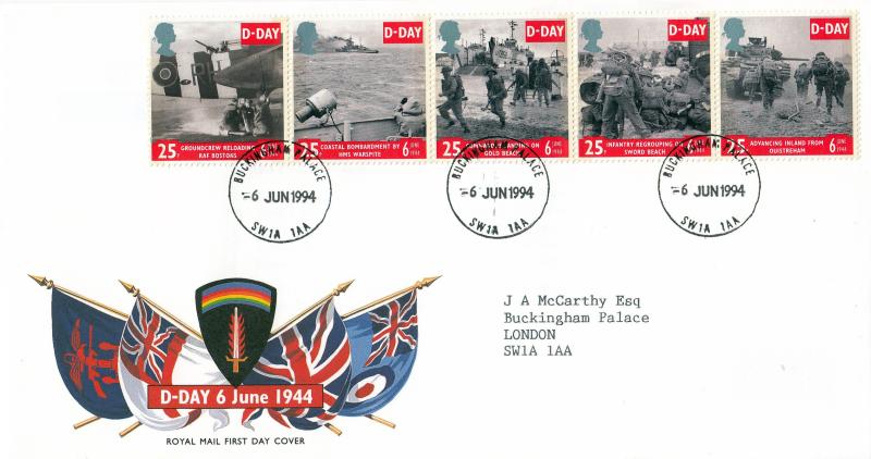 1994 (06) D-Day - RM - Buckingham Palace CDS