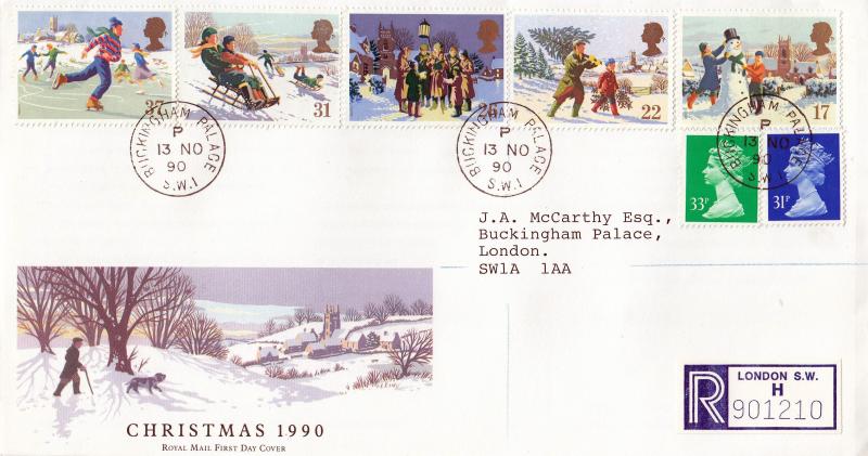 1990 (11) Christmas - RM - Buckingham Palace CDS