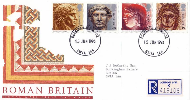 1993 (06) Roman Britain - RM - Buckingham Palace CDS