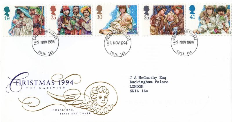 1994 (11) Christmas - RM - Buckingham Palace CDS