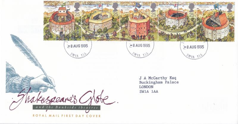 1995 (08) Shakespeare's Globe - RM - Buckingham Palace CDS