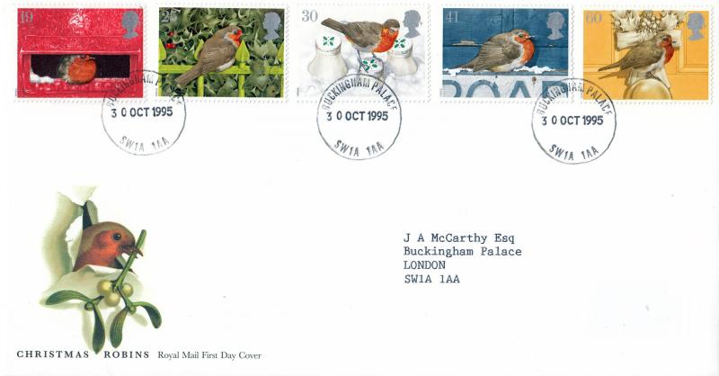 1995 (10) Christmas - RM - Buckingham Palace CDS