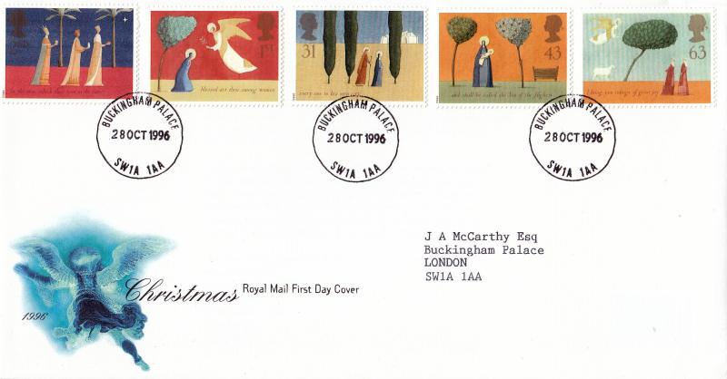 1996 (10) Christmas - RM - Buckingham Palace CDS