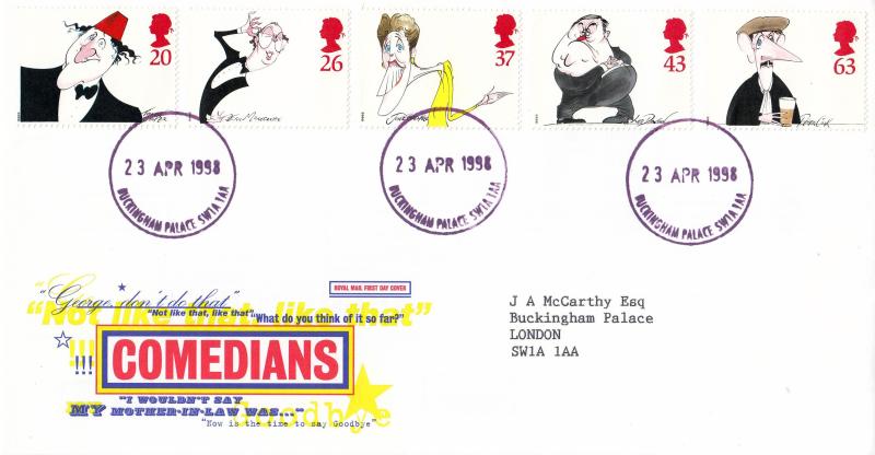 1998 (04) Comedians - RM - Buckingham Palace CDS
