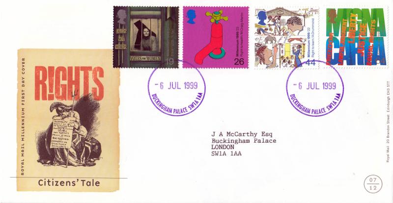1999 (07) Citizens - RM - Buckingham Palace CDS