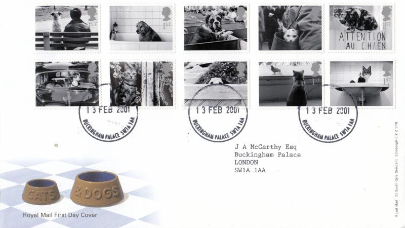 2001 (02) Cats & Dogs - RM - Buckingham Palace CDS
