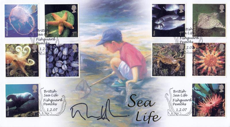 2007 (02) Sea Life - Internet 'Fishguard' Official - Signed by Kate Humble