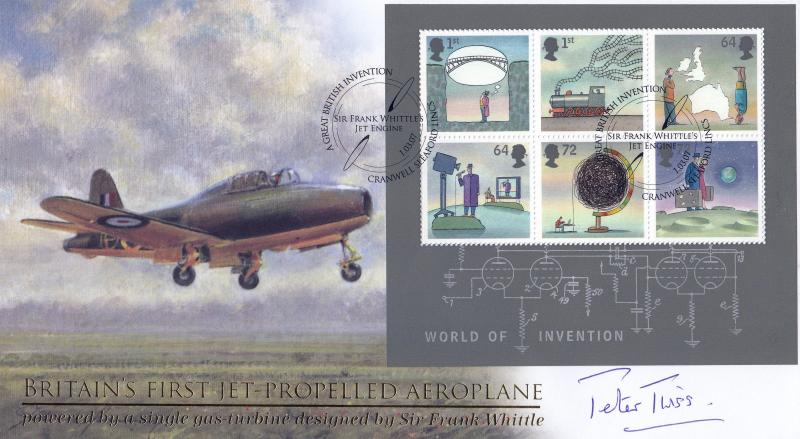 2007 (03) World of Invention (M/S) - Internet 'Cranwell' Official - Signed by Peter Twiss DSC*