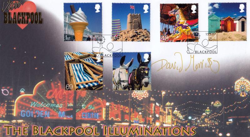 2007 (05) Beside The Seaside - Internet 'Blackpool' Official - Signed by David Morrisey