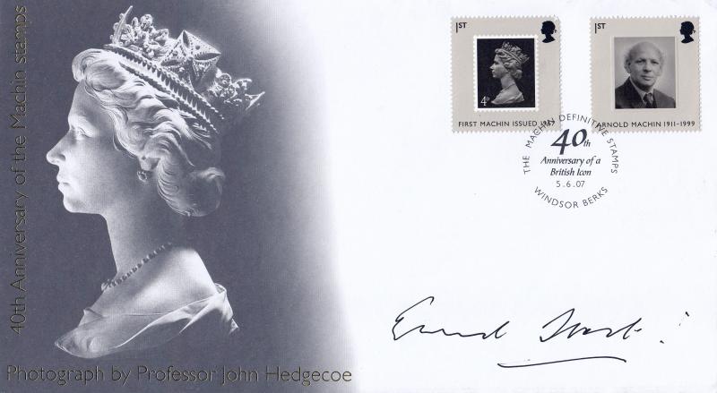 2007 (06) Machin M/S - Internet 'Windsor' Official - Signed by Edward Watson Short