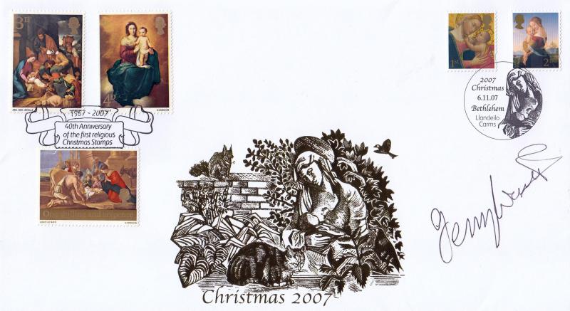 2007 (11) Christmas (Madonna's) - Internet 'Bethlehem' Official - Signed by the late Terry Waite