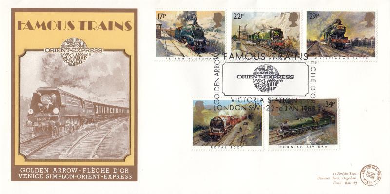 1985 (01) Famous Trains - G&P VSOP Official