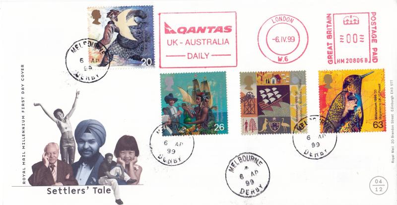 1999 (04) Settlers - RM - Melbourne CDS + Qantas Meter Mark