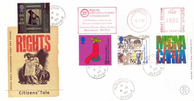 1999 (07) Citizens - RM - Aldeburgh CDS + Equal Opportunities Commission Meter Mark