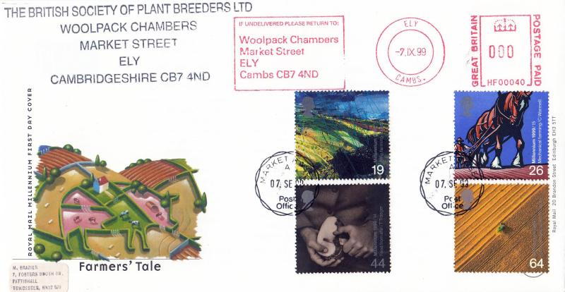 1999 (09) Farmers - RM - Market Raisen CDS + The British Society of Plant Breeders Meter Mark