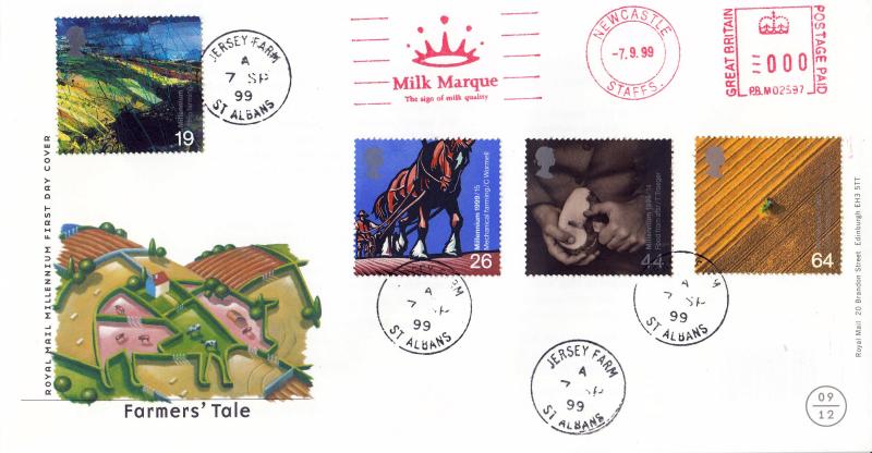 1999 (09) Farmers - RM - Jersey Farm CDS + Milk Marque Meter Mark