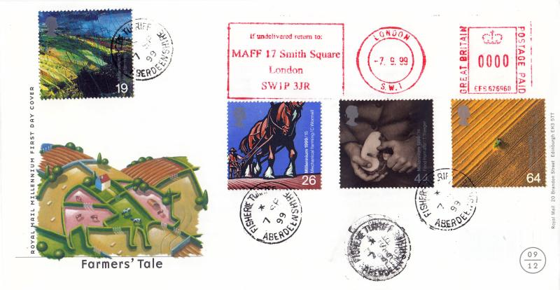 1999 (09) Farmers - RM - Fisherie Turriff CDS + MAAF (Ministry of Agriculture, Fisheries and Food) Meter Mark