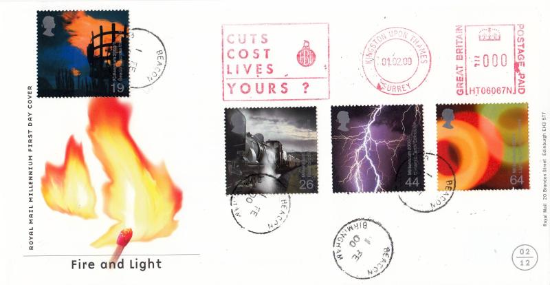 2000 (02) Fire & Light - RM - Beacon CDS + Fire Brigade Union Meter Mark