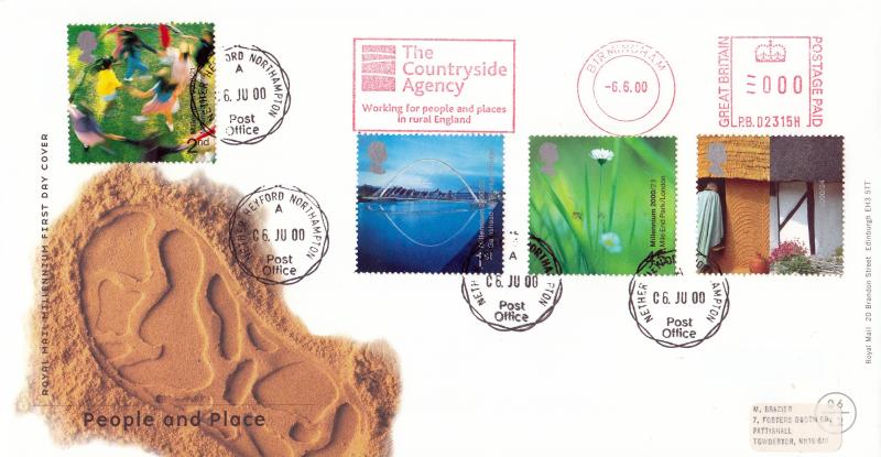 2000 (06) People & Place - RM - Nether Heyford CDS + The Countryside Agency Meter Mark