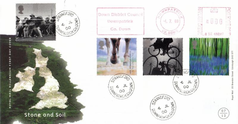2000 (07) Stone & Soil - RM - Strangford CDS + Down District Council Meter Mark