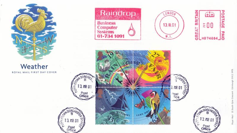 2001 (03) Weather (M/S) - RM - Puddletown CDS + Raindrop Meter Mark