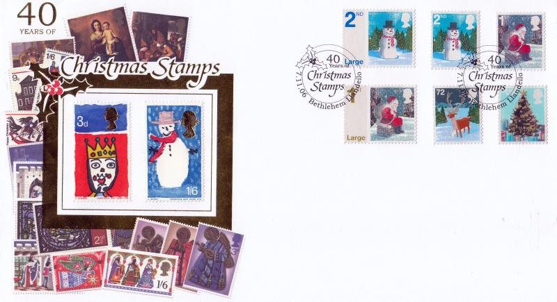 2006 (11) Christmas (Stamps) - Internet 'Christmas Stamps' Official