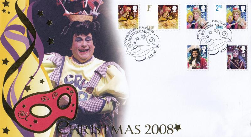 2008 (11) Christmas (Stamps) - Internet 'Southampton Pantomimes' Official