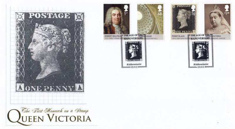 2011 (09) House of Hanover (Stamps) - Internet 'Kidderminster' Special