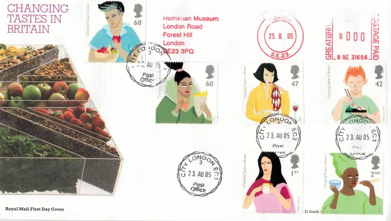 2005 (08) Changing Tastes - RM - City London CDS + Horniman Museum Meter Mark