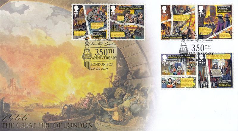 2016 (09) The Great Fire of London - Internet 'London EC3 (The Monument)' Official