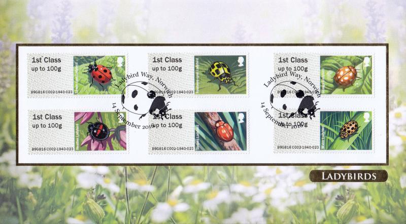 2016 (09) Ladybirds Post & Go - Internet 'Ladybird Way' Official