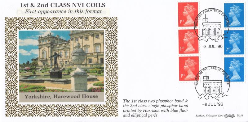 1996 (07) 1st & 2nd Class NVI Coils - Benham D285 - Windsor Counter H/S