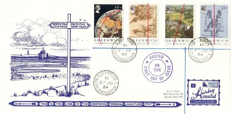 1984 (06) Greenwich - Cleethorpes Post Office 'Special' - Cleethorpes CDS