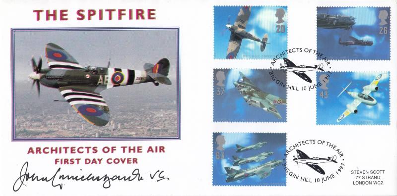 1997 (06) Architects of The Air - Scott 'Biggin Hill' Official - Signed by John Cruickshank VC