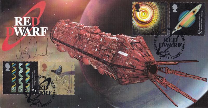 1999 (08) Scientists - Steven Scott 'Red Dwarf' Official - Signed by Craig Charles