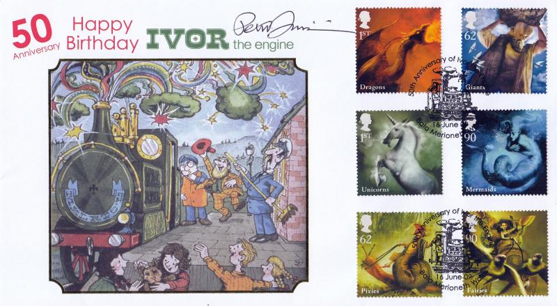 2009 (06) Mythical Creatures - Internet 'Ivor The Engine' Official - Signed by the late Peter Firmin